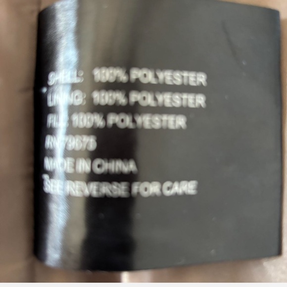 London Fog Women's Quilted Tan Jacket - Picture 5 of 8